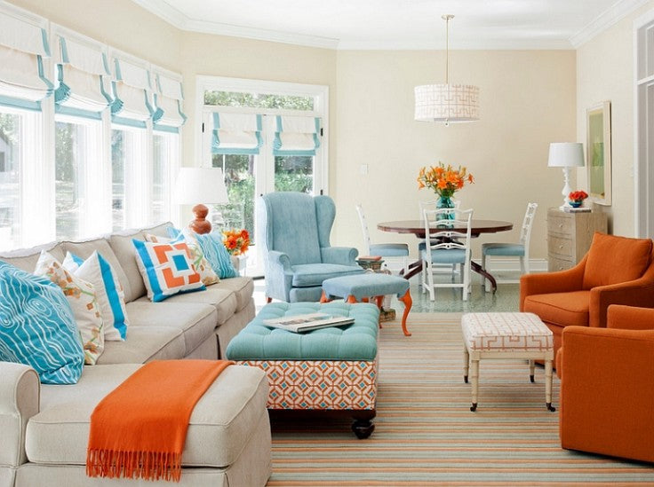 Opposites Attract: Creating Carefully Controlled Contrast with Pillows
