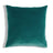 Castello Velvet Pillow - Teal on a white background
