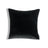 Castello Velvet Pillow - Black - 17x17 square pillow