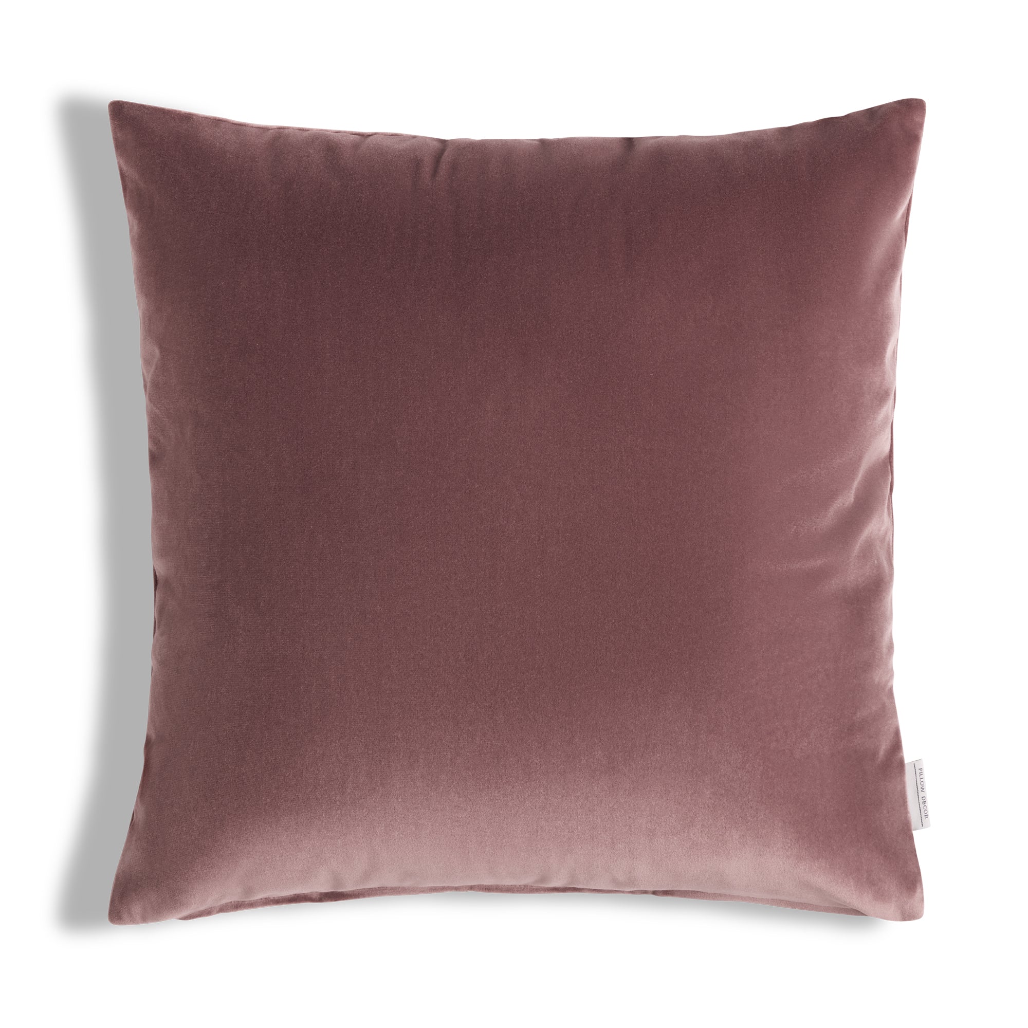 Castello Velvet Pillow - Blush - 20x20 square pillow