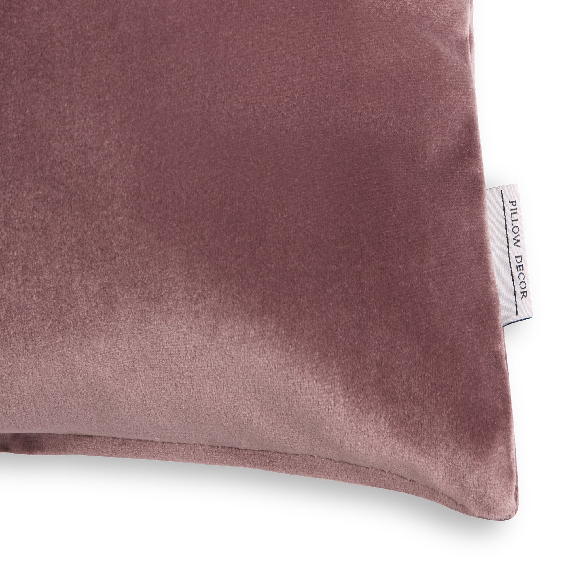 Castello Velvet Pillow - Blush - corner detail | all-groups