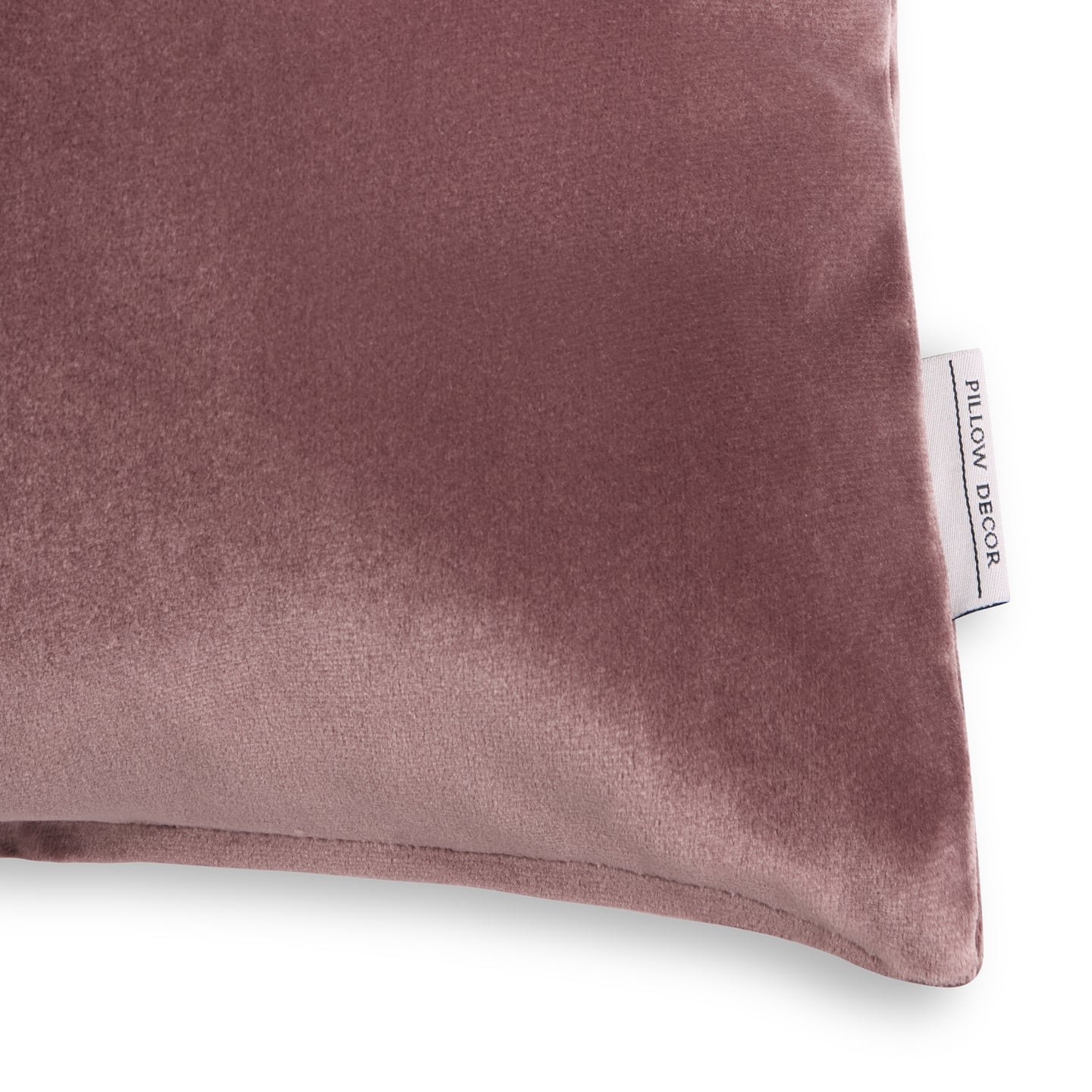 Castello Velvet Pillow - Blush - corner detail | all-groups