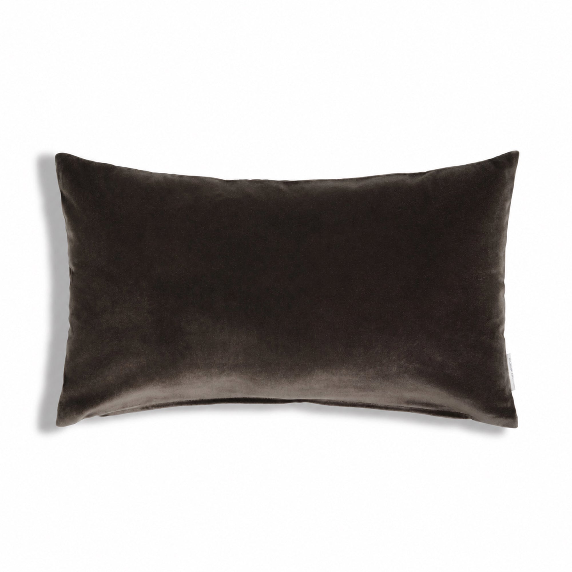 Castello Velvet Pillow - Brown - 12x20 lumbar pillow