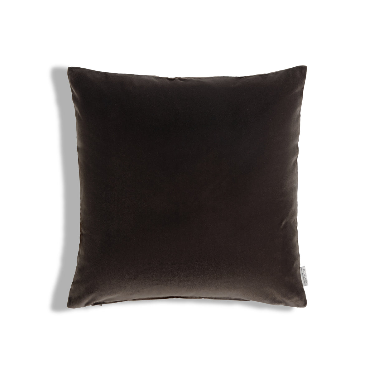 Castello Velvet Pillow - Brown - 17x17 square pillow