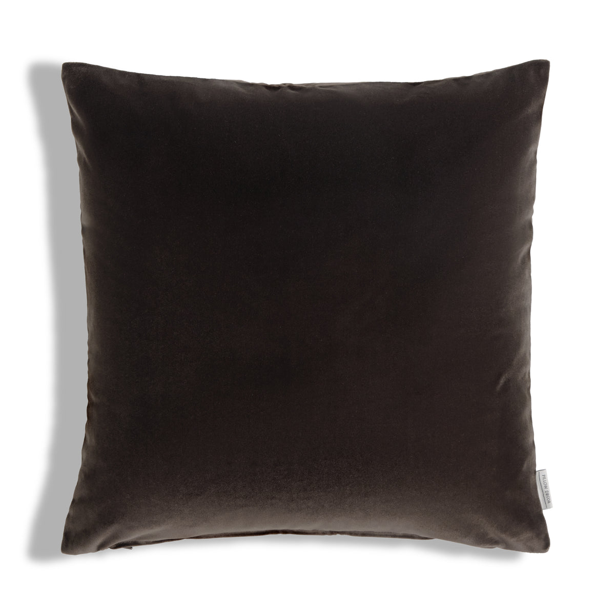 Castello Velvet Pillow - Brown - 20x20 square pillow