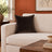 Castello Velvet Pillow - Brown - 17x17 square pillow - lifestyle