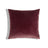 Castello Velvet Pillow - Burgundy - 17x17 square pillow