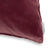 Castello Velvet Pillow - Burgundy - corner detail | all-groups