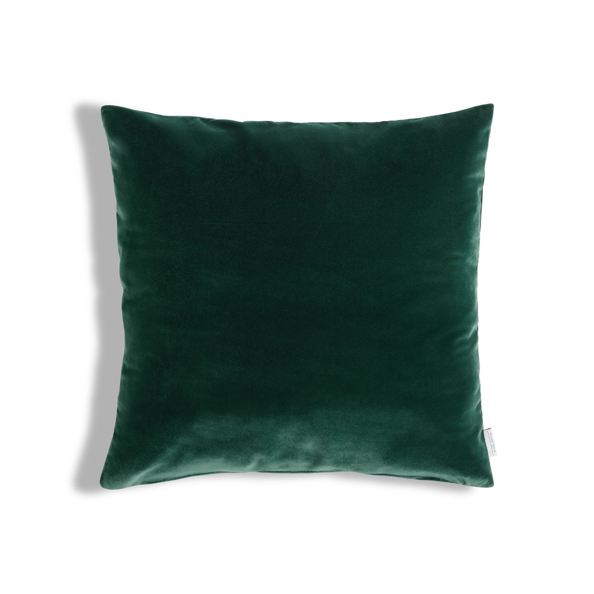 Castello Velvet Pillow - Emerald Green - 17x17 square pillow