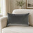 Castello Velvet Pillow - Graphite Gray - 12x20 rectangular pillow - lifestyle