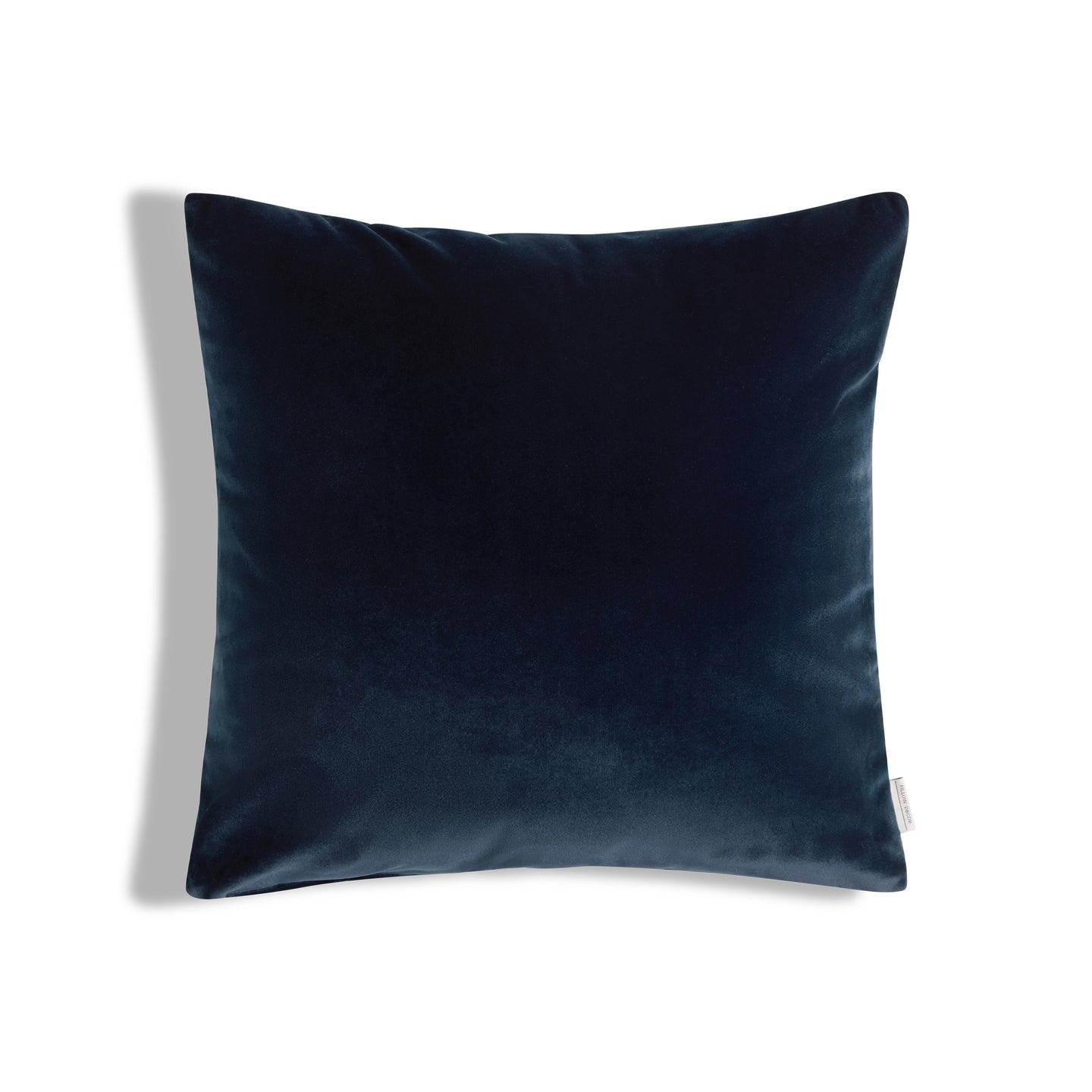 Castello Velvet Pillow - Midnight Blue - 17x17 square pillow