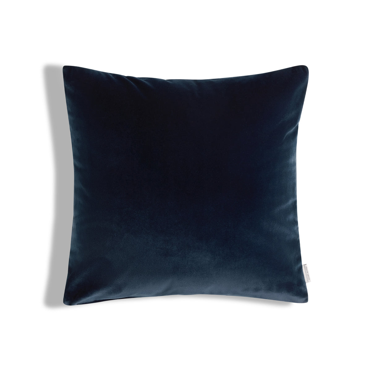 Castello Velvet Pillow - Midnight Blue - 17x17 square pillow