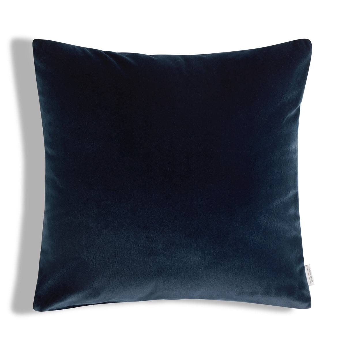 Castello Velvet Pillow - Midnight Blue - 20x20 square pillow
