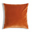 Castello Velvet Pillow - Orange - 20x20 square pillow