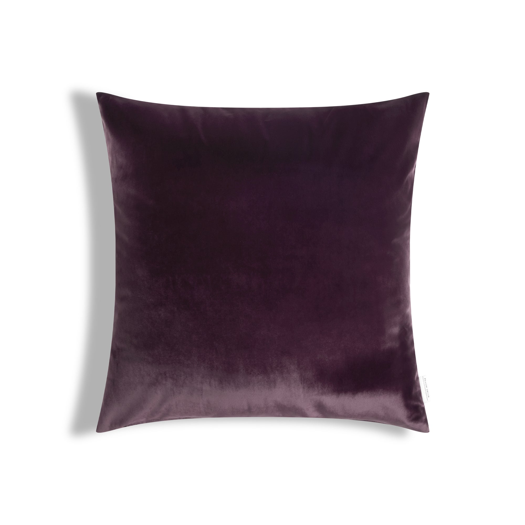 Castello Velvet Pillow - Purple - 17x17 square pillow