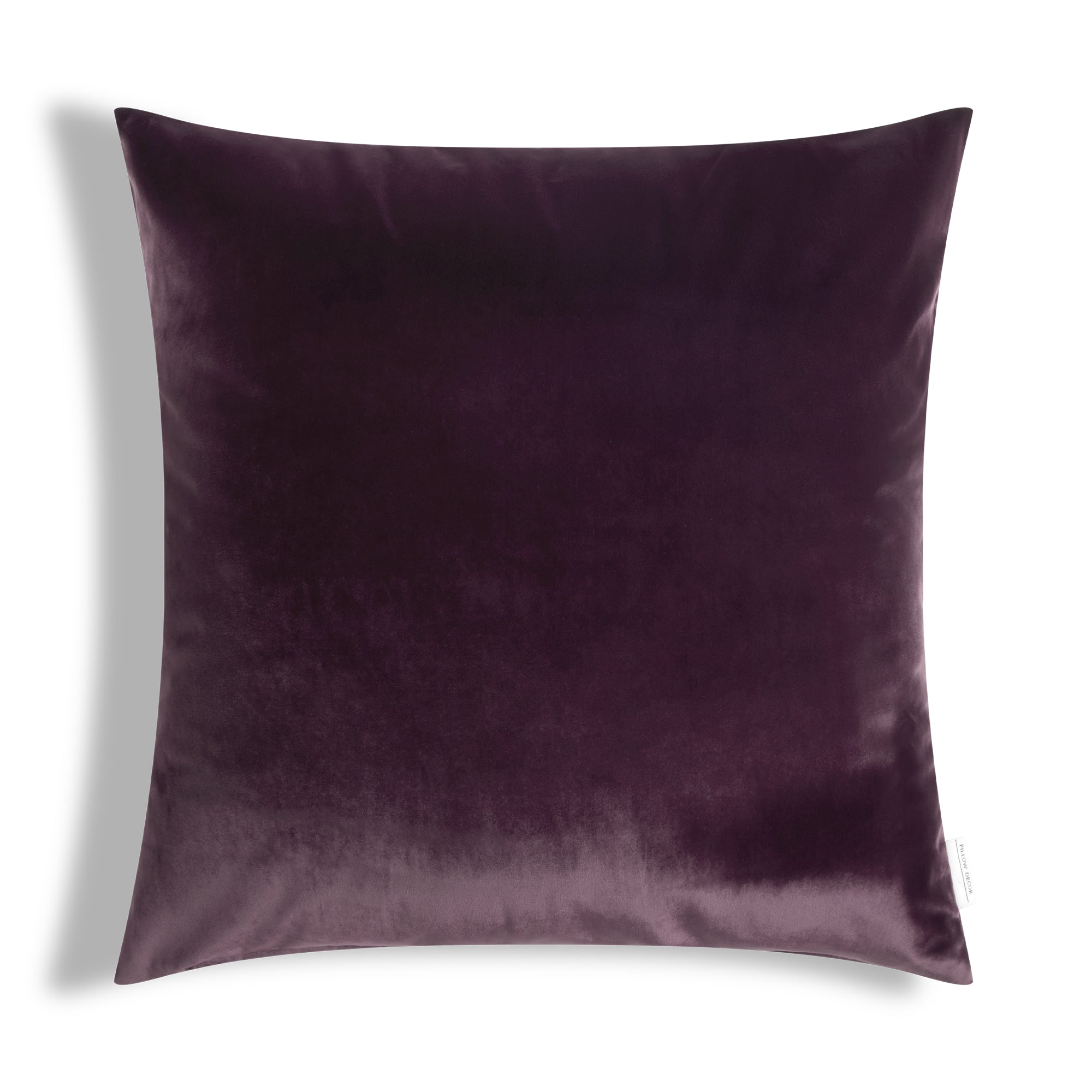Castello Velvet Pillow - Purple - 20x20 square pillow