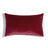 Castello Velvet Pillow - Red - 12x20 lumbar pillow