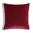 Castello Velvet Pillow - Red - 20x20 square pillow