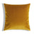 Castello Velvet Pillow - Saffron Yellow - 20x20 square pillow