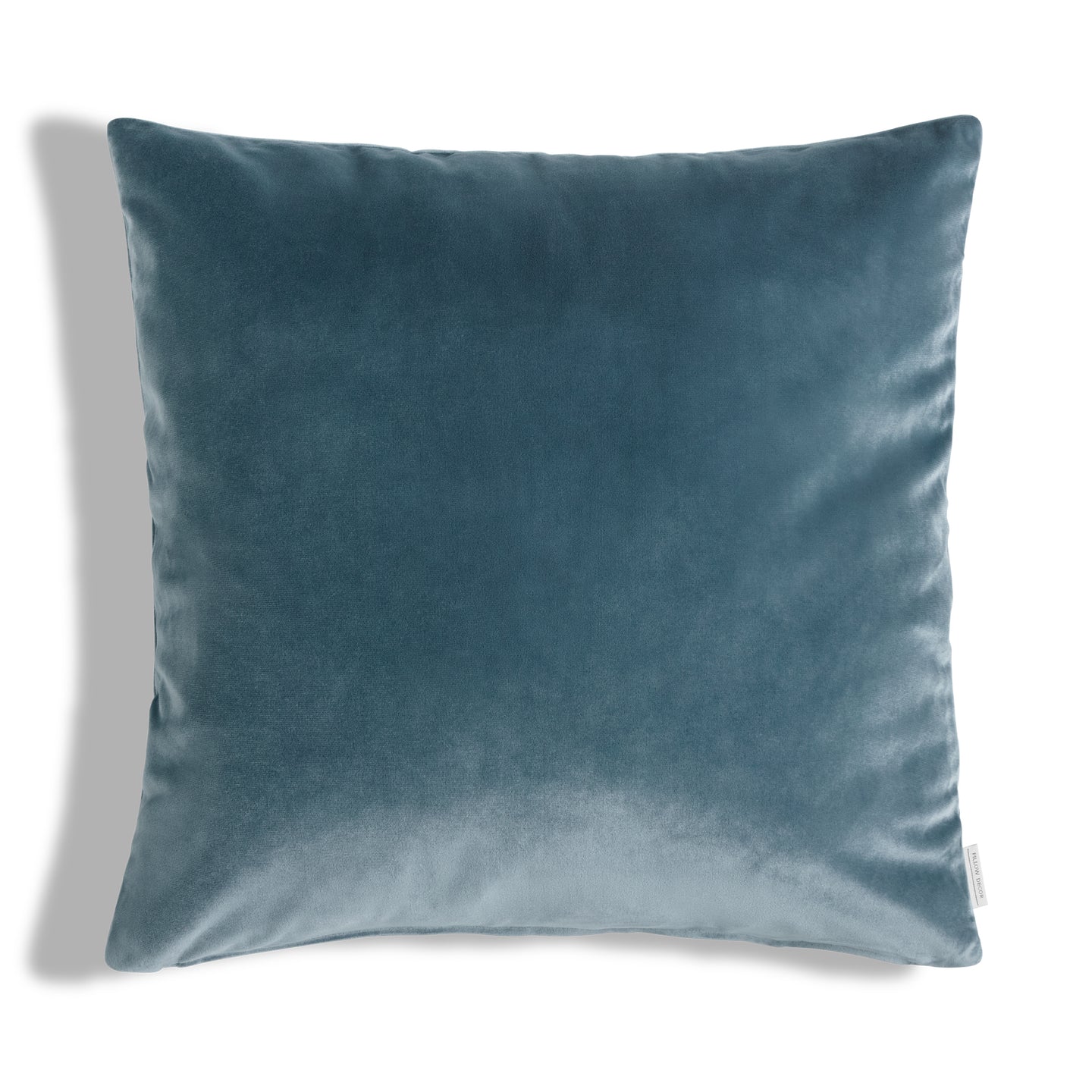 Castello Velvet Pillow - Slate Blue - 20x20 square pillow