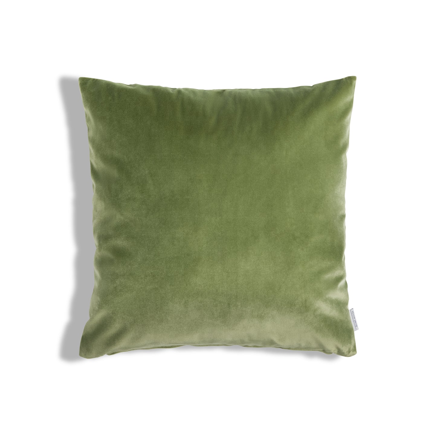 Castello Velvet Pillow - Summer Green - 17x17 square pillow