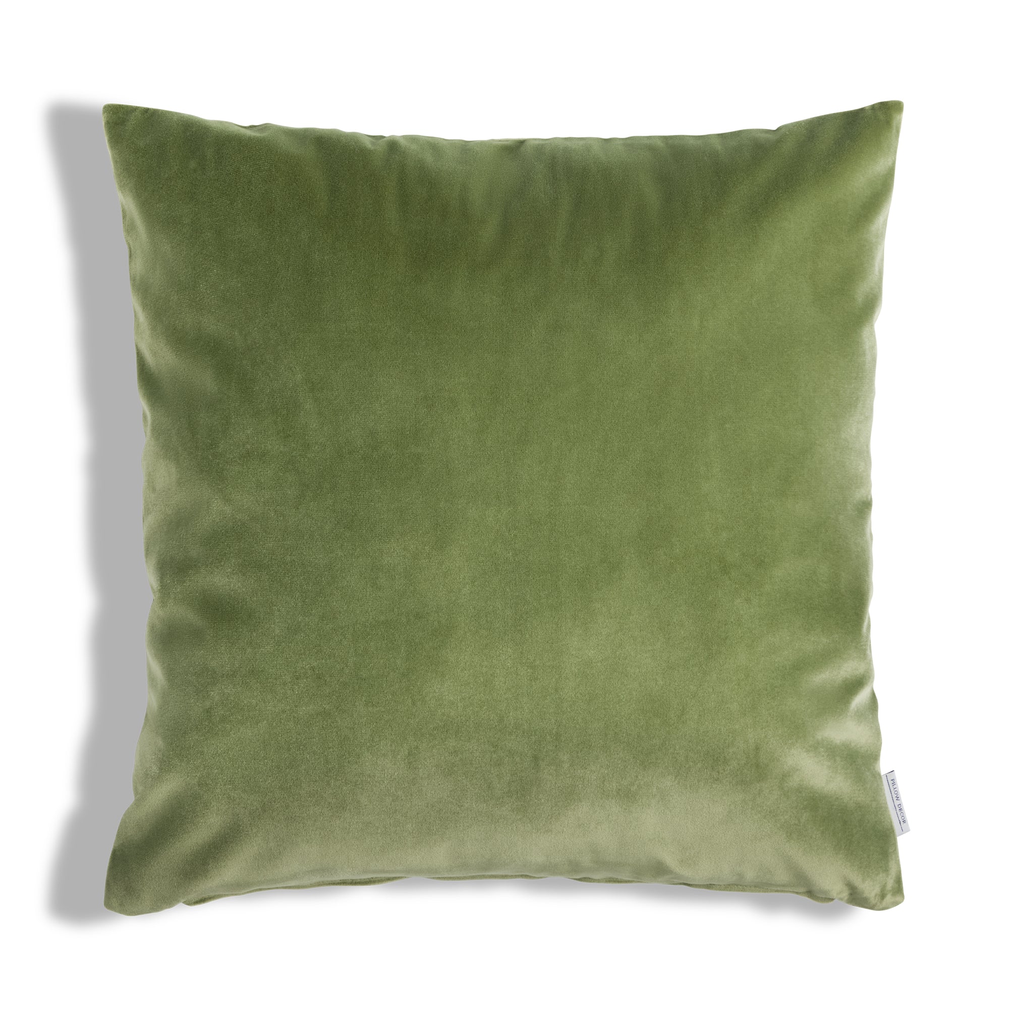 Castello Velvet Pillow - Summer Green - 20x20 square pillow