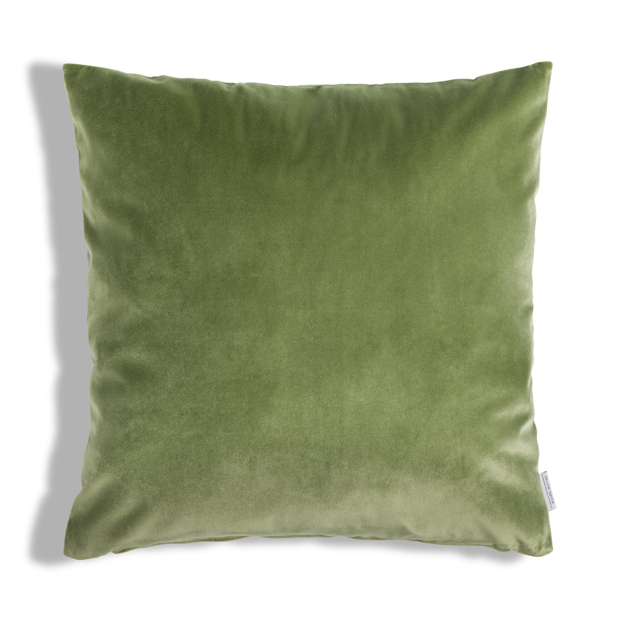 Castello Velvet Pillow - Summer Green - 20x20 square pillow
