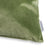 Castello Velvet Pillow - Summer Green - corner detail | all-groups