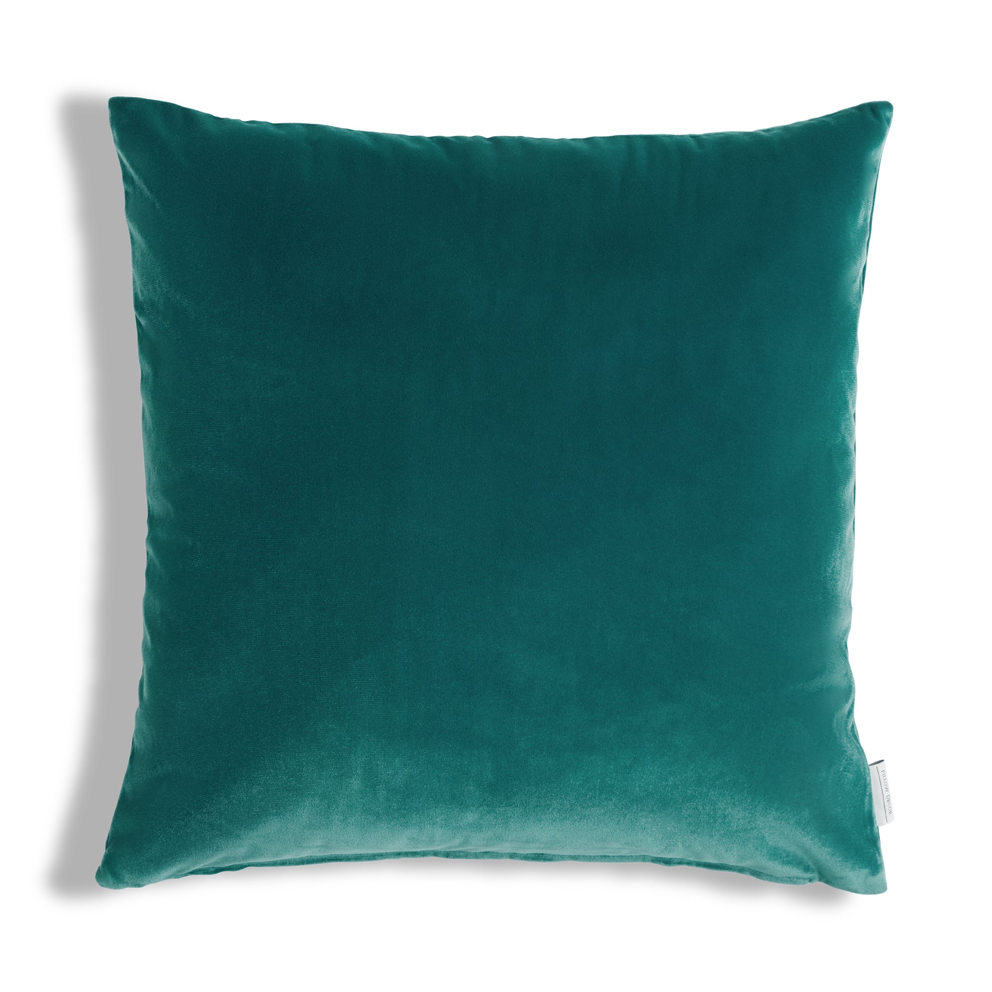 Castello Velvet Pillow - Teal - 20x20 square pillow