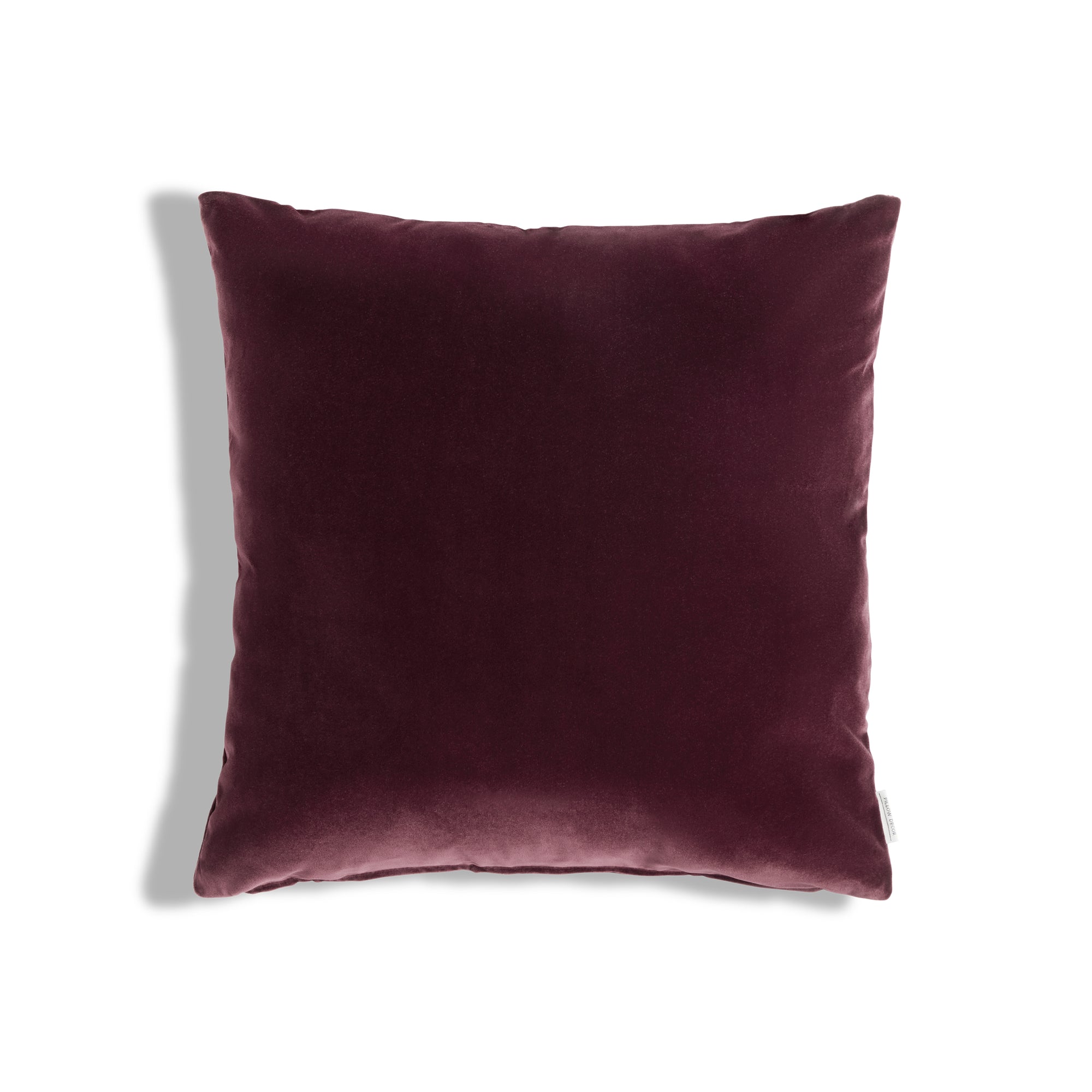 Castello Velvet Pillow - Wine - 17x17 square pillow