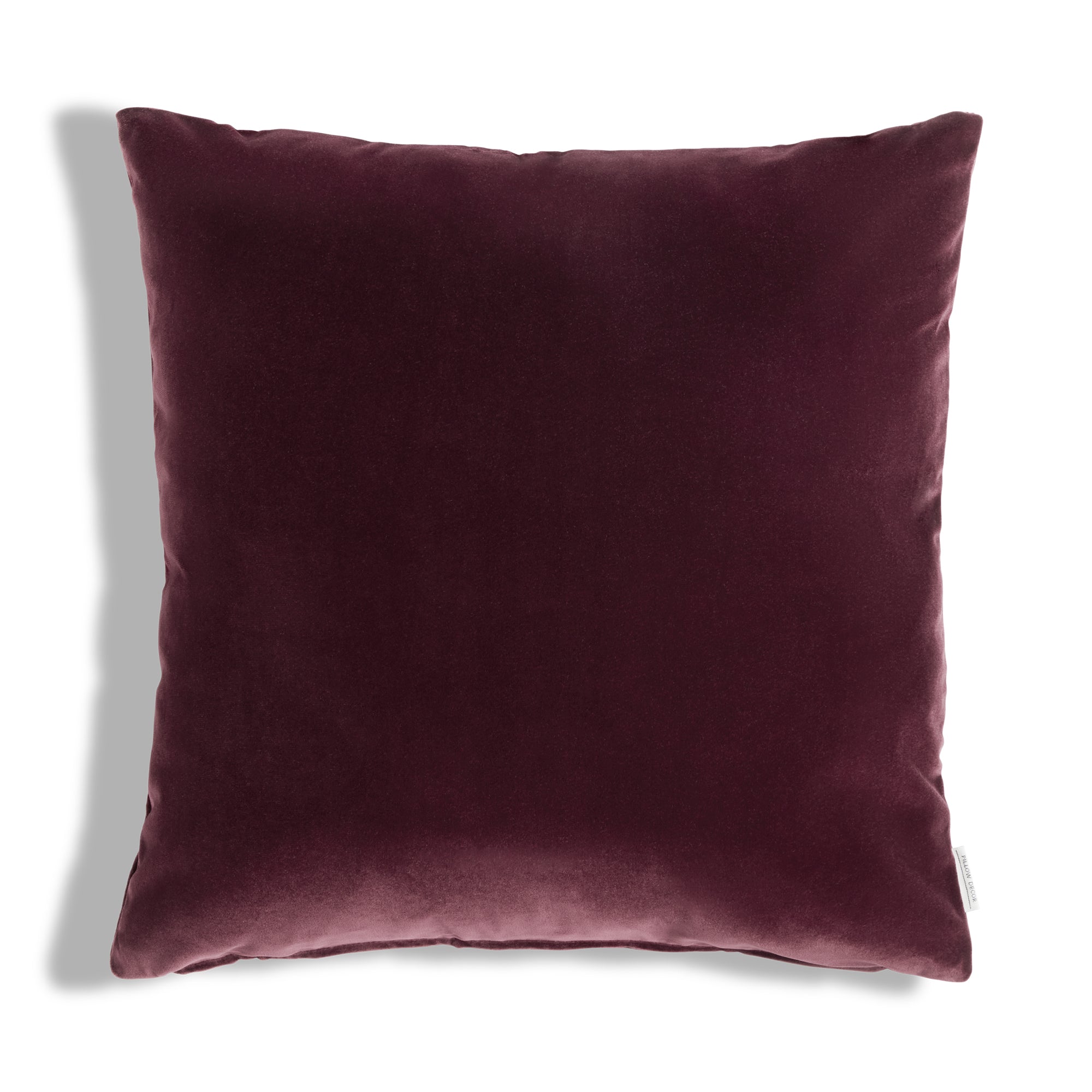 Castello Velvet Pillow - Wine - 20x20 square pillow