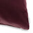 Castello Velvet Pillow - Wine - corner detail | all-groups