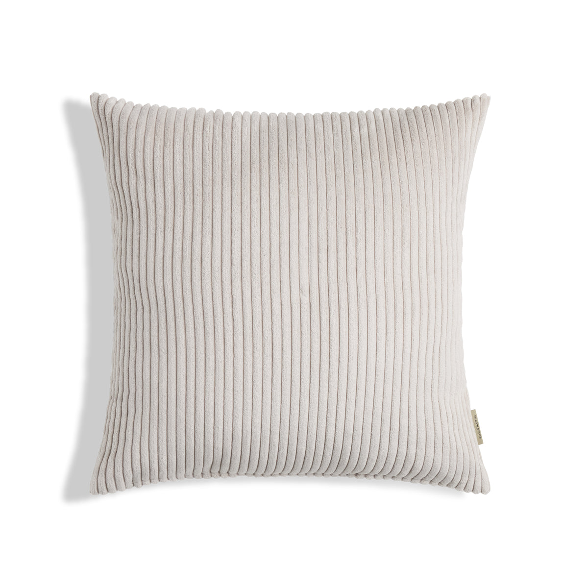Margo Corduroy Pillow - Ash Gray - 18x18 square pillow