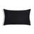 Margo Corduroy Pillow - Black - 12x20 lumbar pillow