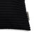 Margo Corduroy Pillow - Black - corner detail | all-groups