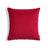 Margo Corduroy Pillow - Crimson Red - 18x18 square pillow