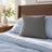 Margo Corduroy Pillow - Gray - 18x18 square pillow - lifestyle