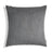 Margo Corduroy Pillow - Gray - 22x22 square pillow