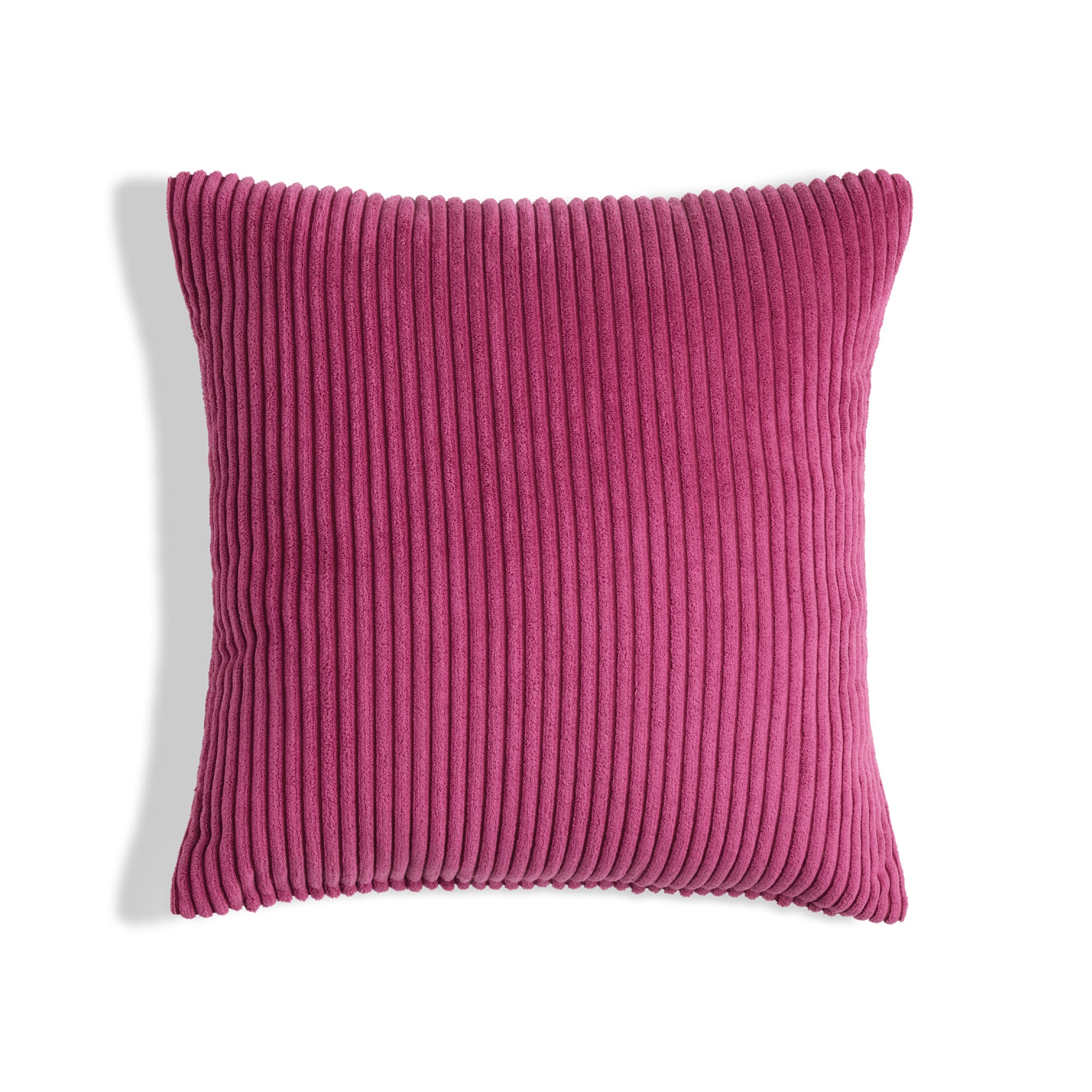 Margo Corduroy Pillow - Hot Pink - 18x18 square pillow