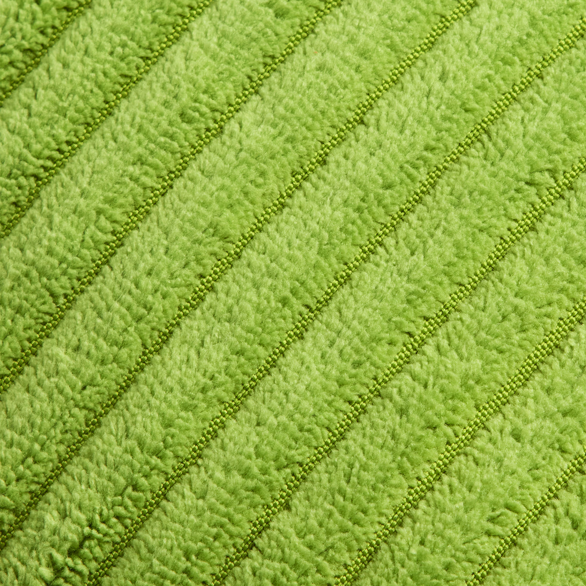 Margo Corduroy Pillow - Lime Green - fabric detail | all-groups