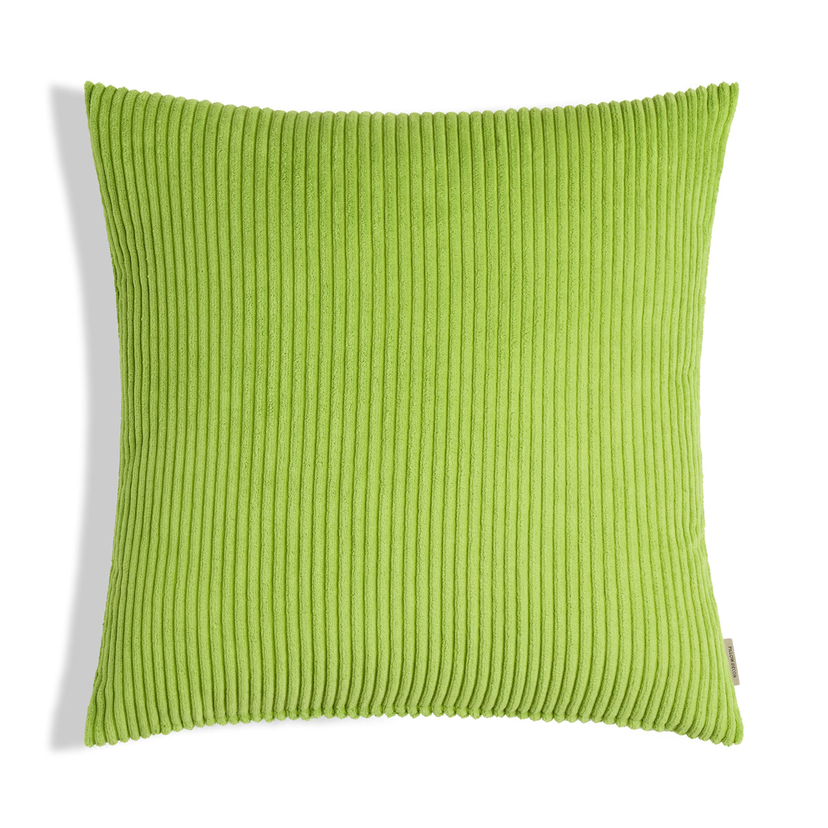 Margo Corduroy Pillow - Lime Green - 22x22 square pillow