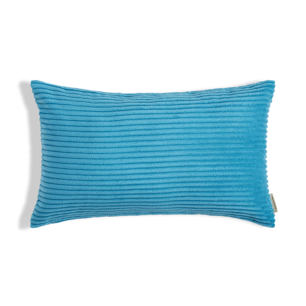 Margo Corduroy Pillow - Marine Blue - 12x20 lumbar pillow