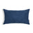 Margo Corduroy Pillow - Midnight Blue - 12x20 lumbar pillow