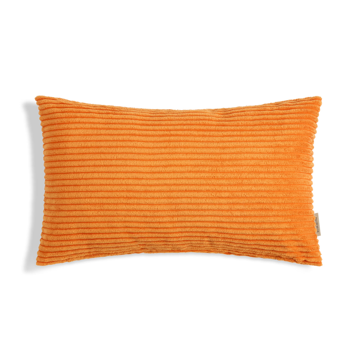 Margo Corduroy Pillow - Orange - 12x20 lumbar pillow