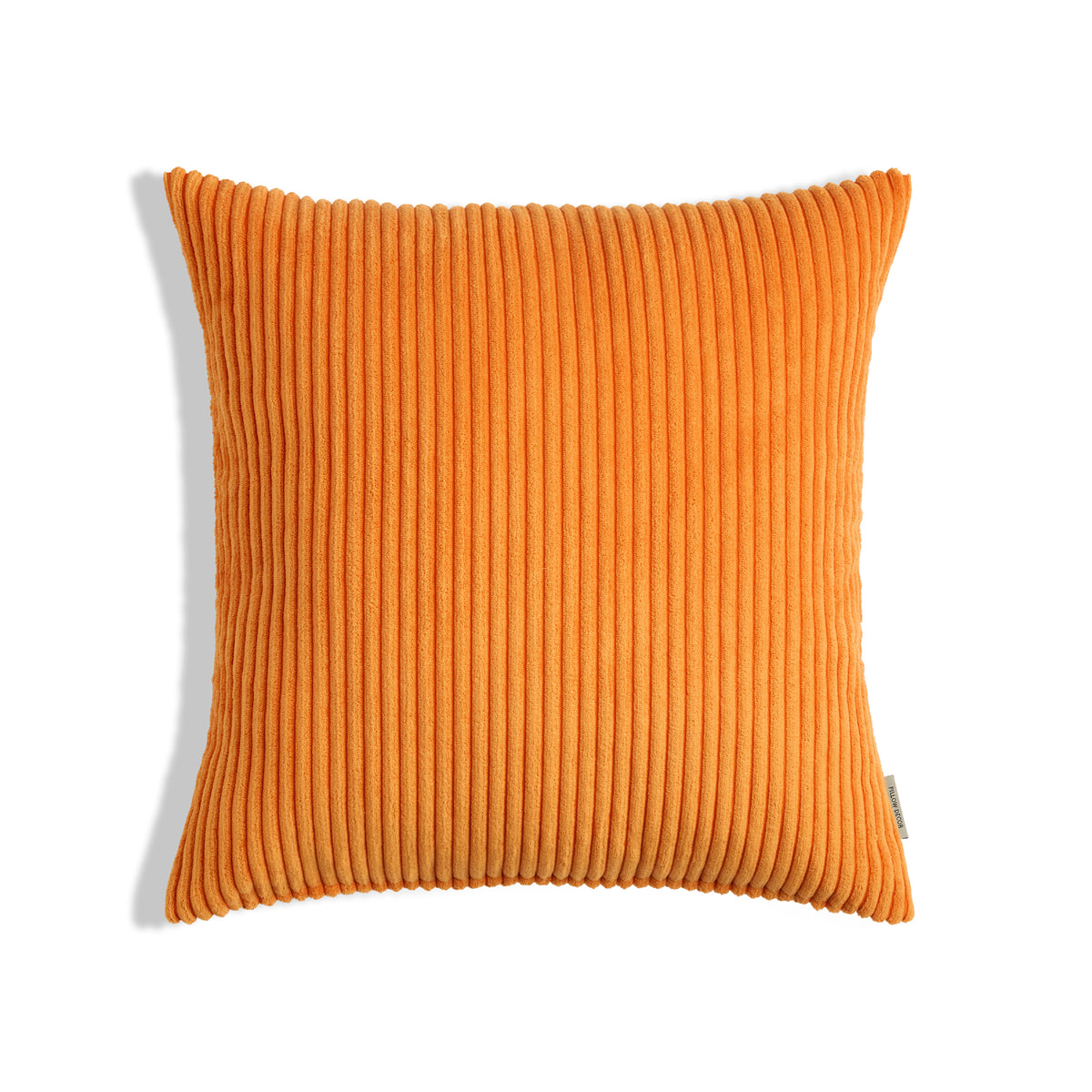 Margo Corduroy Pillow - Orange - 18x18 square pillow