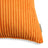 Margo Corduroy Pillow - Orange - corner detail | all-groups