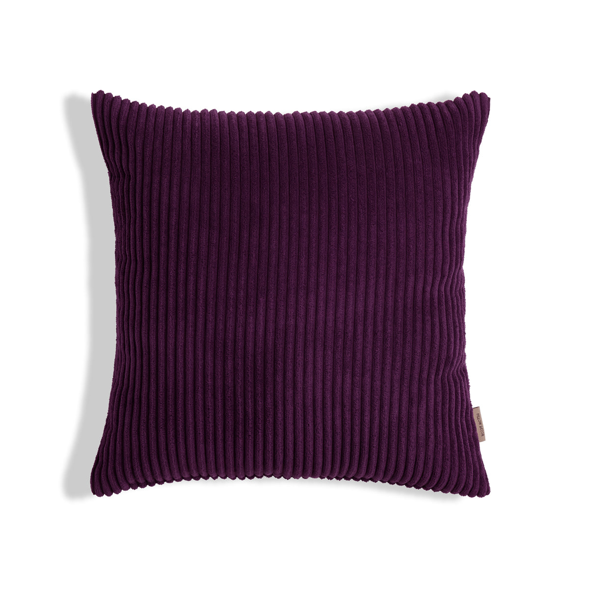 Margo Corduroy Pillow - Purple - 18x18 square pillow