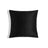 Sankara Silk Pillow - Black - 16x16 square pillow