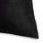 Sankara Silk Pillow - Black - corner detail | all-groups