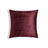 Sankara Silk Pillow - Burgundy - 16x16 square pillow